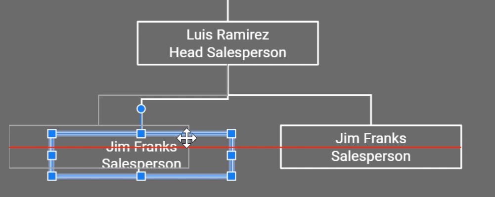 repositioning elements