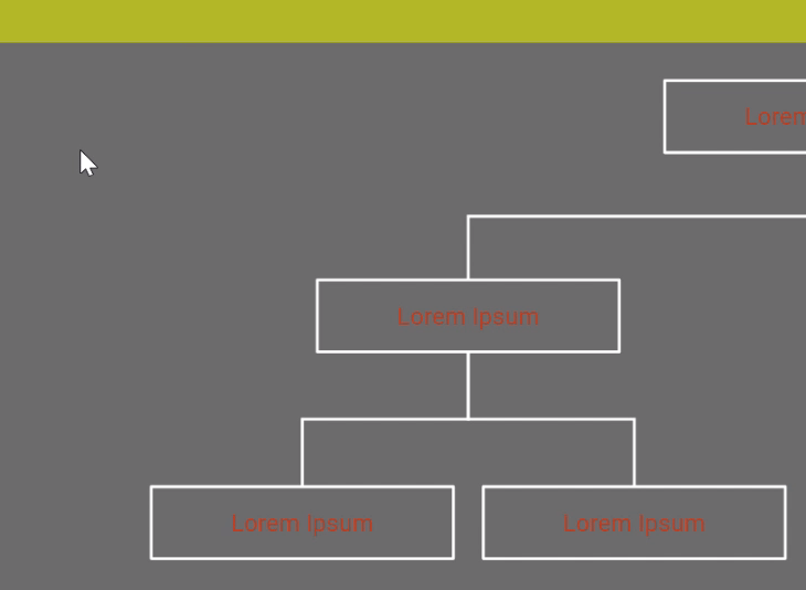 clicking an empty spot to deselect