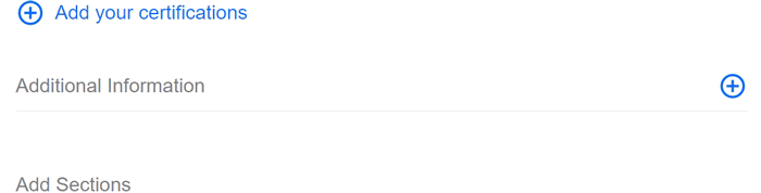 additional information additional information