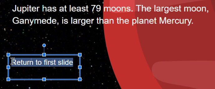 selecting text selecting text