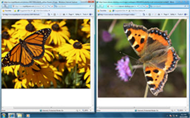 Windows 7 Desktop with &rsquo;ro Snap