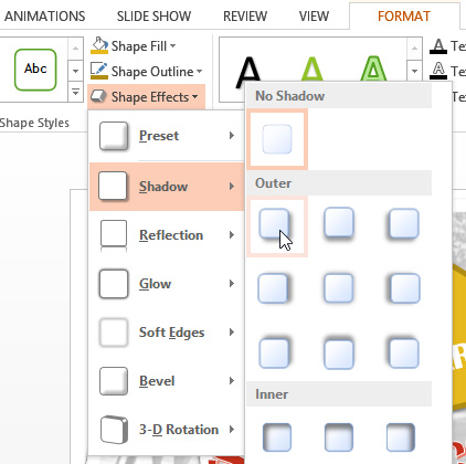 Screenshot of PowerPoint 2013